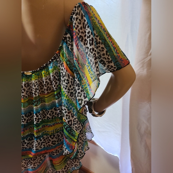 JESSICA SIMPSON OFF-SHOULDER OPEN BACK MINI DRESS COQUETTE GIRLY GIRL PROM READY - Picture 4 of 8